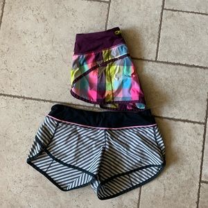 Lululemon shorts selling Both TOGETHER for $40